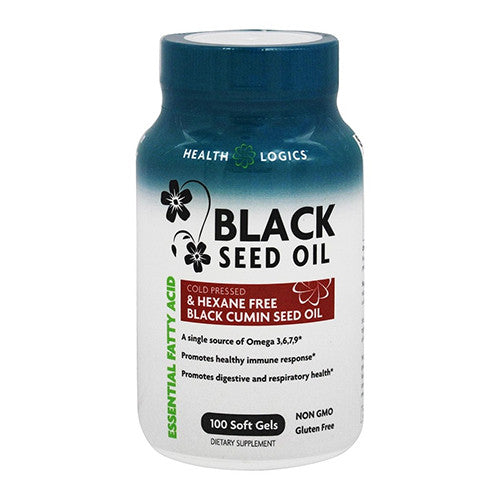 Health Logics Black Cumin Seed Oil Softgels, 100 Ea